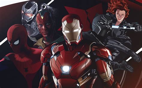 4k wallpaper marvel